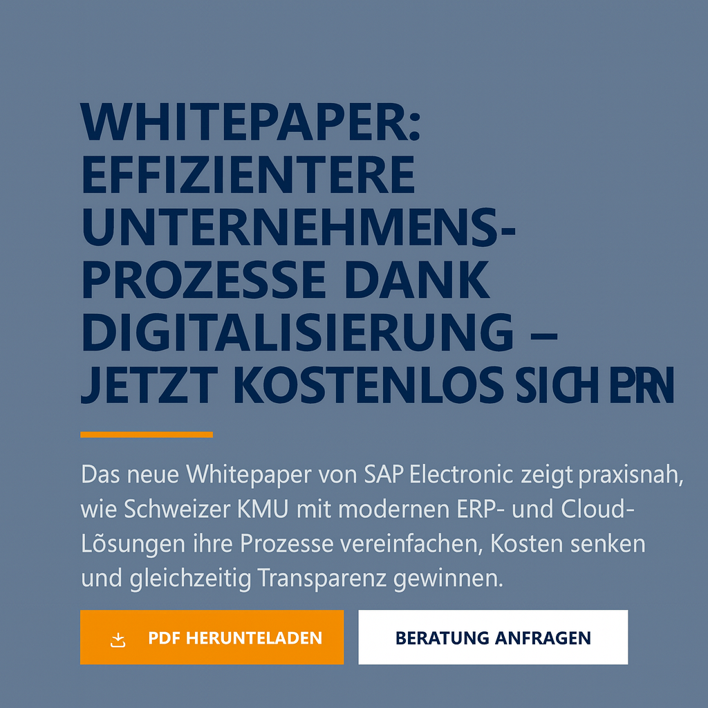 SAP Electronic Whitepaper